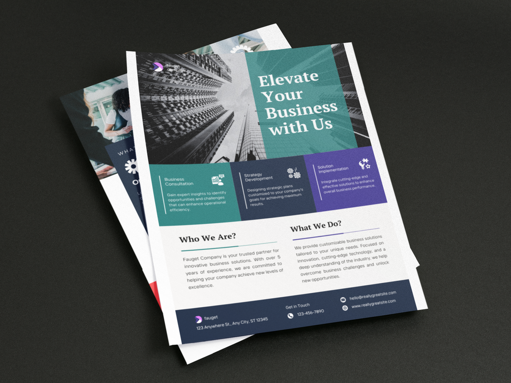 Flyer Design (Double‑Sided)