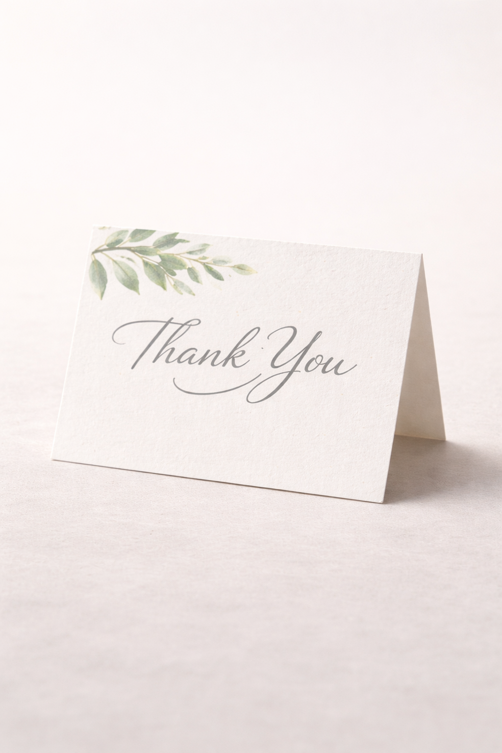 Folded Thank You Cards