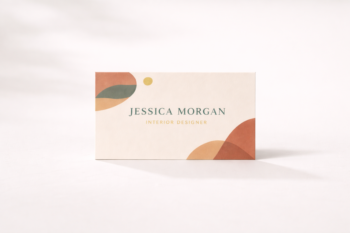 Silk Lamination Business Cards