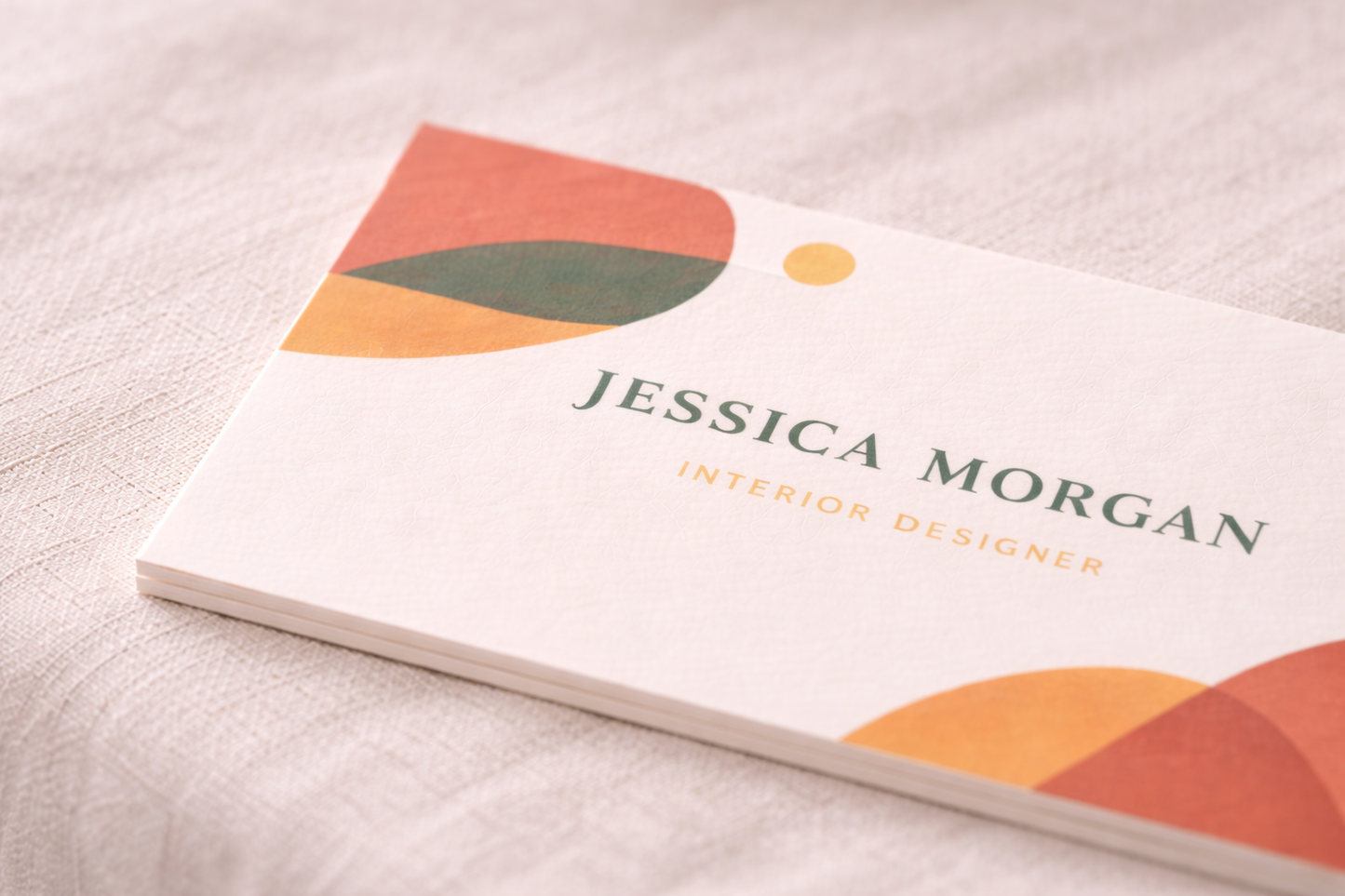 Silk Lamination Business Cards