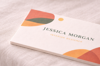 Silk Lamination Business Cards