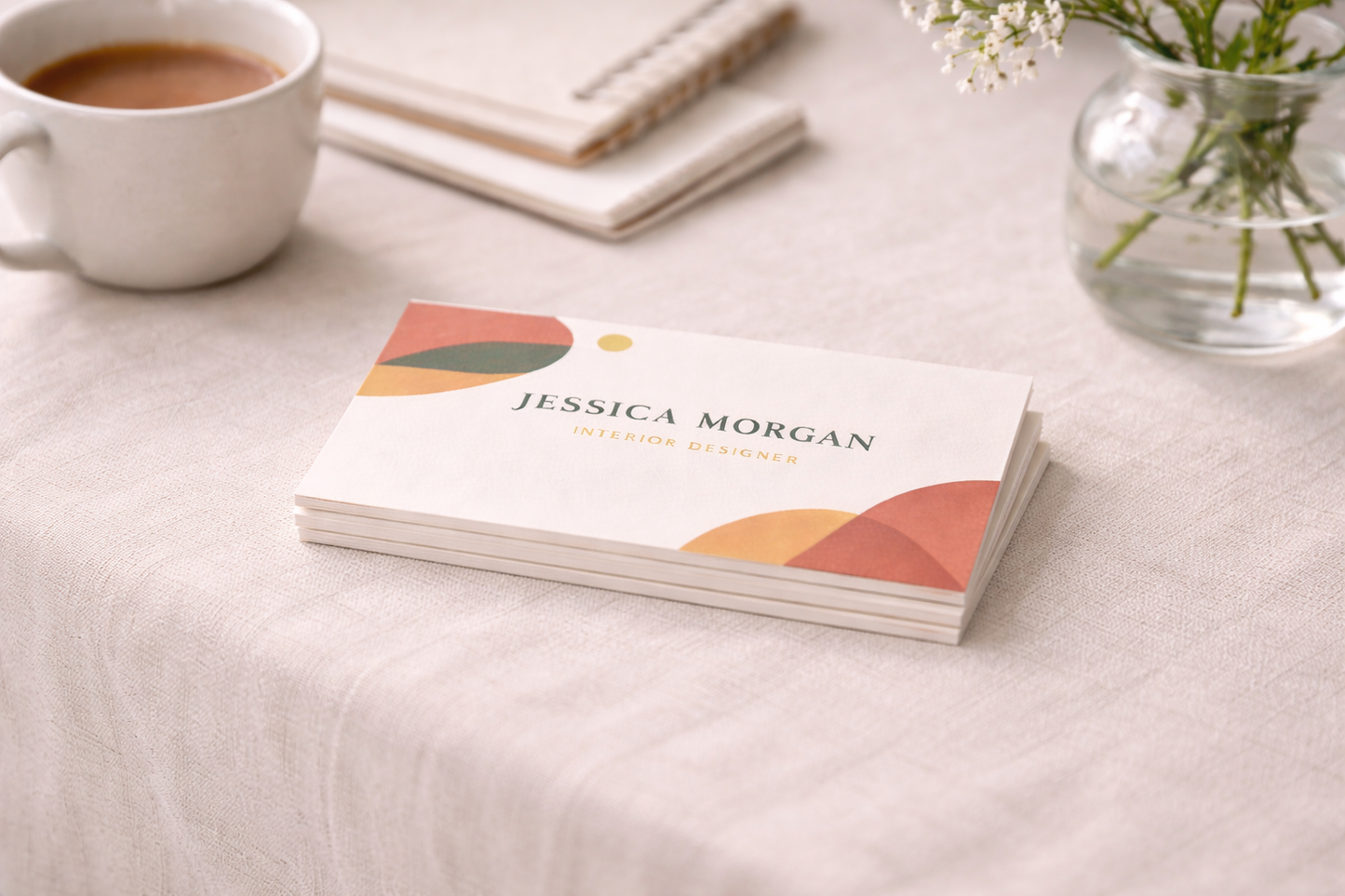 Silk Lamination Business Cards