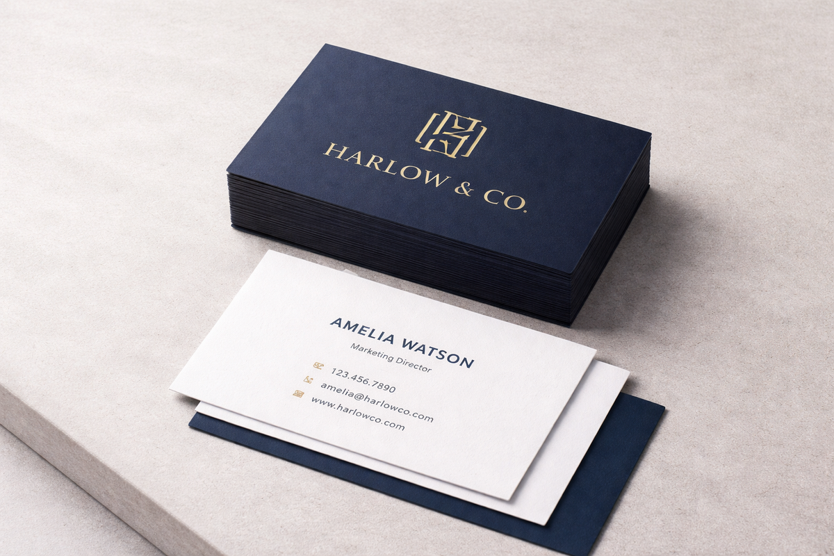 Premium Soft-Touch Business Cards